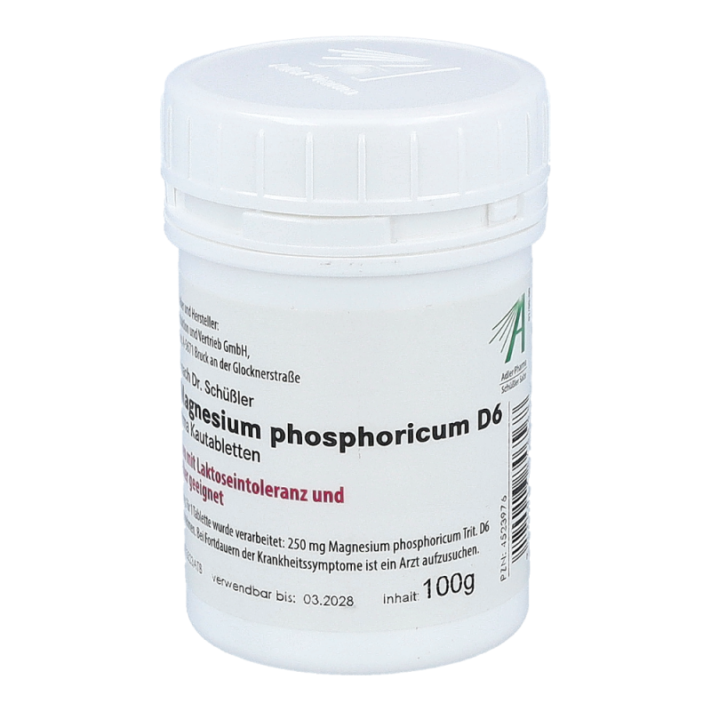 Schüßler Nr. 7 Magnesium phosphoricum Kautabletten 100 g