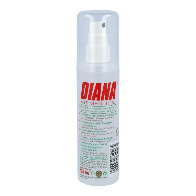 Diana Franzbranntwein mit Menthol Puder-Spray 125 ml