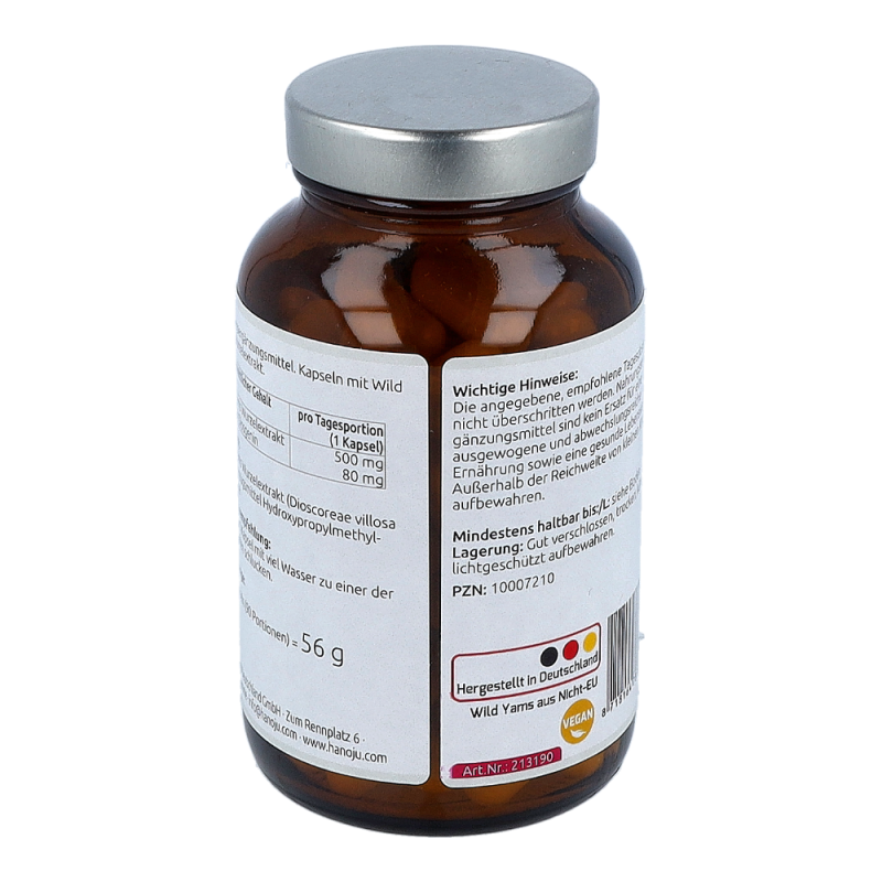 Wild Yams Kapseln 500 mg Han 90 Stk.