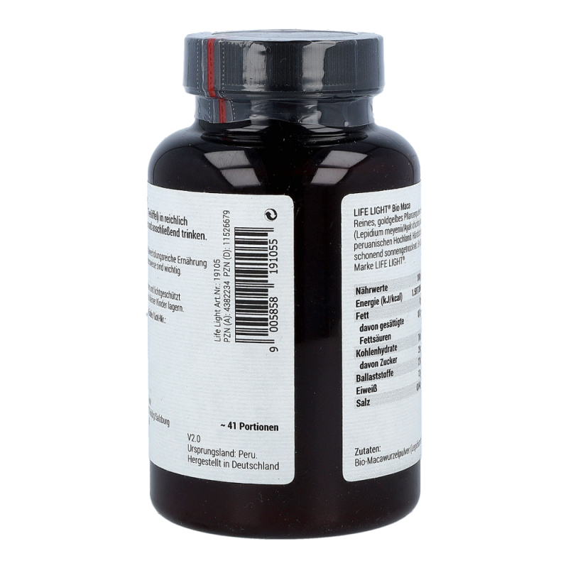 Life Light Maca Pulver Bio 125 g