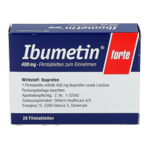 Ibumetin forte 400 mg Filmtabletten
