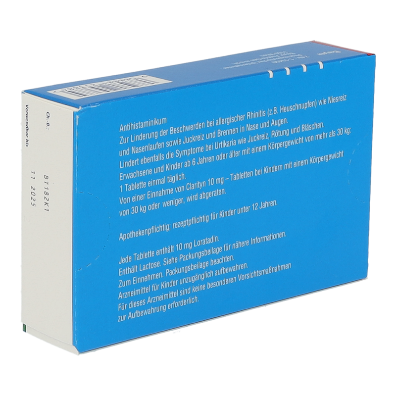CLARITYN Tabletten 10mg – Antihistaminikum