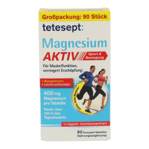 tetesept Magnesium 400 aktiv Tabletten 90 Stk.