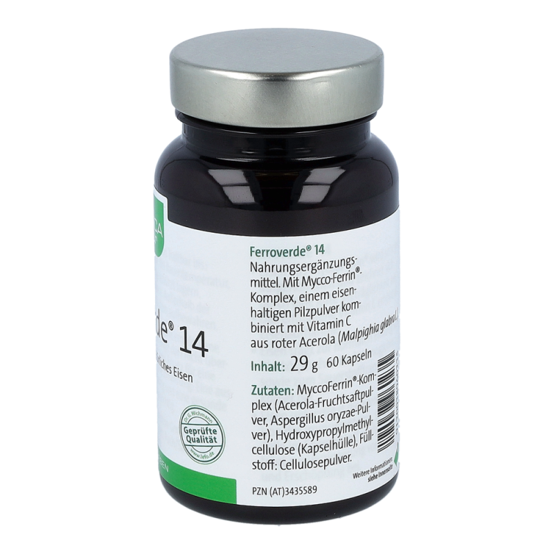 Nicapur Ferroverde 14 Kapseln 60 Stk.