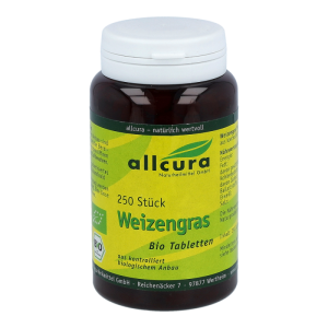 Allcura Bio Weizengras Tabletten 400 mg 250 Stk.