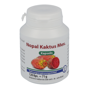 Nopal Kapseln Canea Kaktus Mexicana 120 Stk.