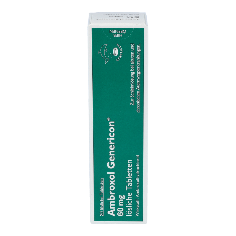 Ambroxol Genericon lösliche Tabletten 60 mg 20 Stk.