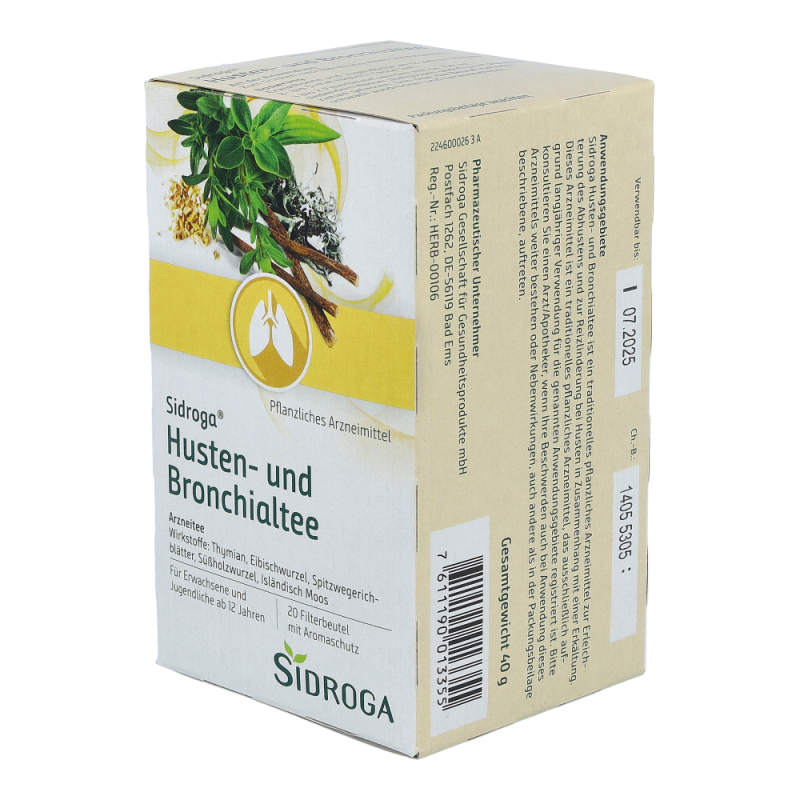 Sidroga Husten- und Bronchialtee