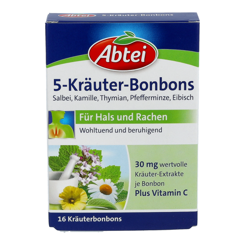ABTEI 5-KRAEUTER Bonbons