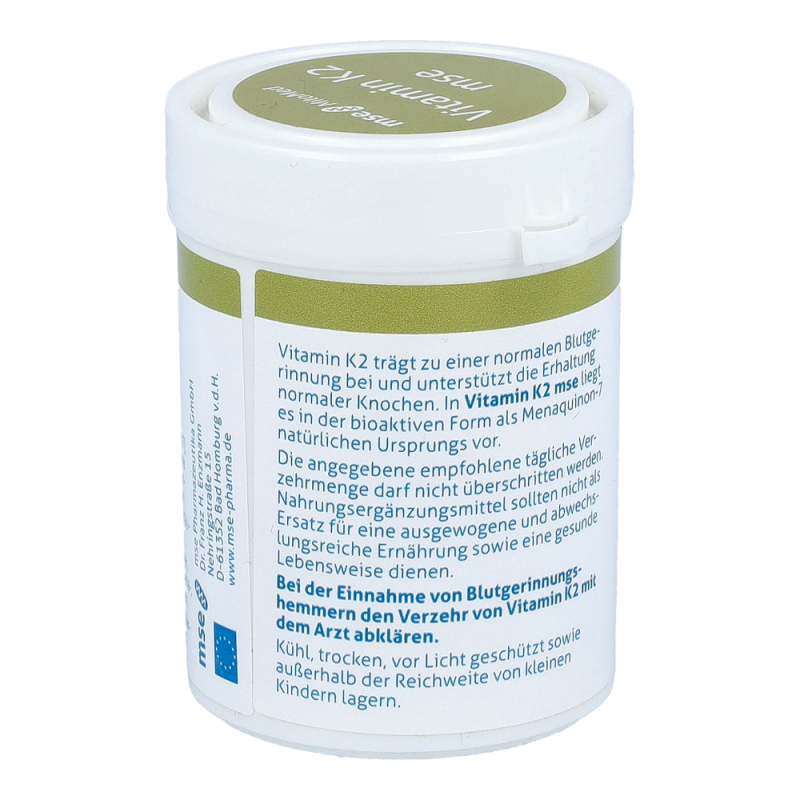 Vitamin K2 MSE Kapseln 200 mcg 90 Stk.