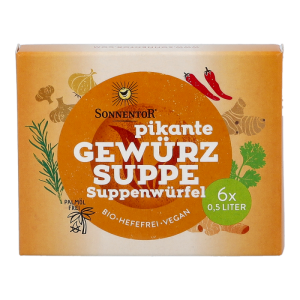 Sonnentor Veganer Suppenwürfel Vogel-frei 6 Stk. BIO