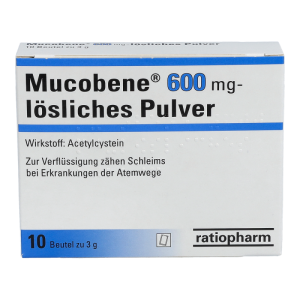 Mucobene 600 mg lösliches Pulver