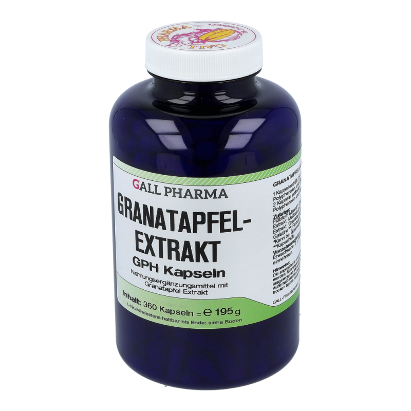 Gall Pharma Granatapfel Extrakt Kapseln 360 Stk.