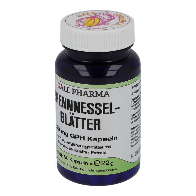 Brennesselblätter 250mg Kapseln