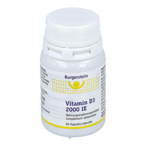 Burgerstein Vitamin D3 2000 IE Kapseln 60 Stk.