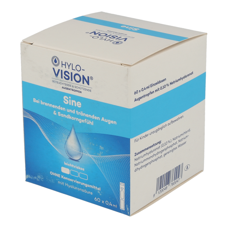 HYLO – VISION SINE Augentropfen 0,4ml Einzeldosen