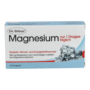 Dr. Böhm Magnesium nur 1 Dragee täglich 30 Stk.