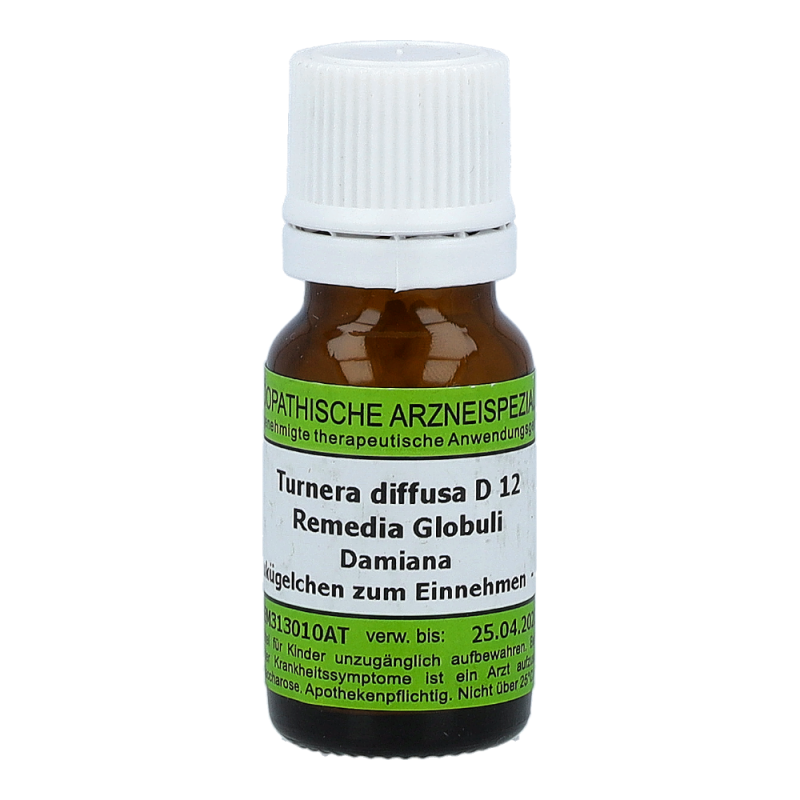 Turnera Diffusa Remedia D 12 Globuli 10 g D 12 Globuli