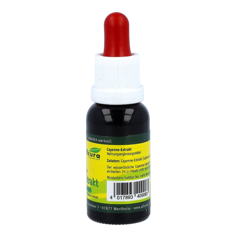 Allcura Cayenne Extrakt Shampoo 20 ml