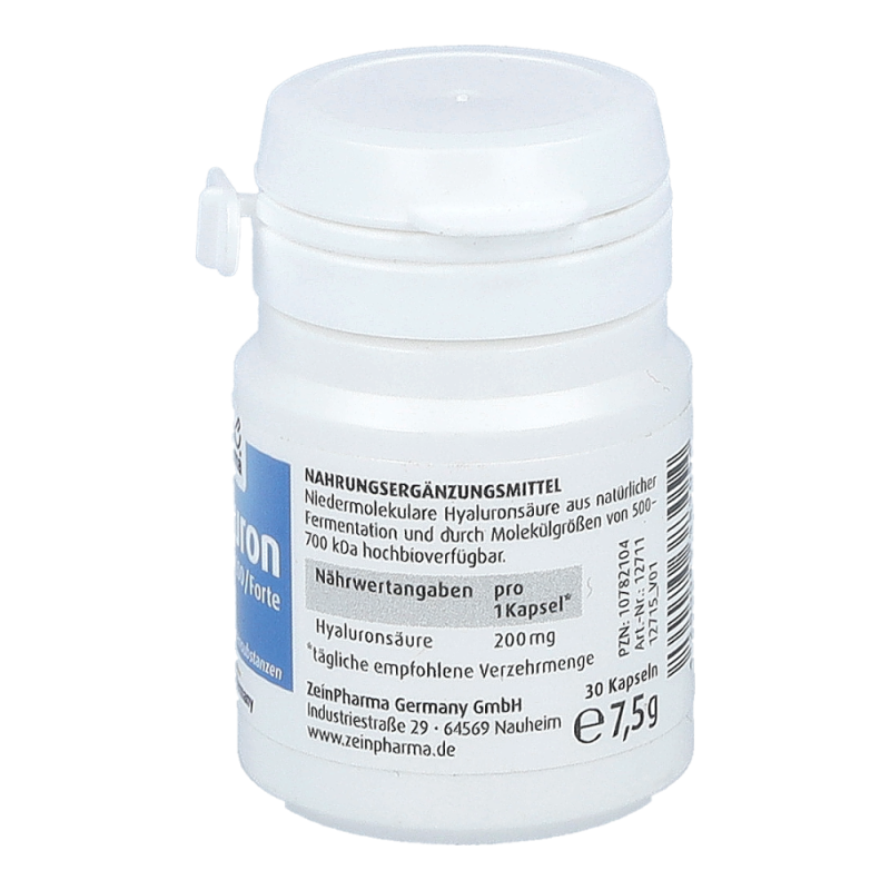 ZeinPharma Hyaluron Forte HA Kapseln 200 mg 30 Stk.