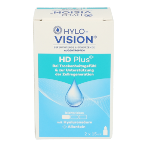 HYLO – VISION HD PLUS Augentropfen Doppelpack