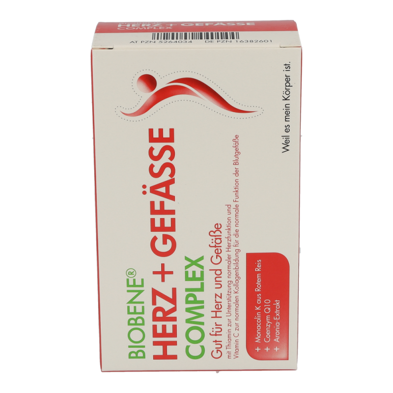 Biobene Herz + Gefäße Kapseln 60 Stk.