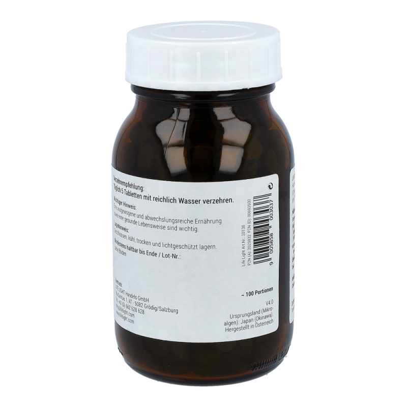 Life Light Chlorella Microalgen Tabletten 500 Stk.