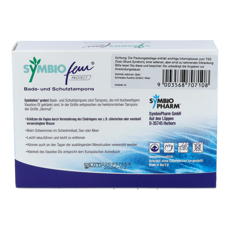 Symbiofem Protect Schutztampon 8 Stk.