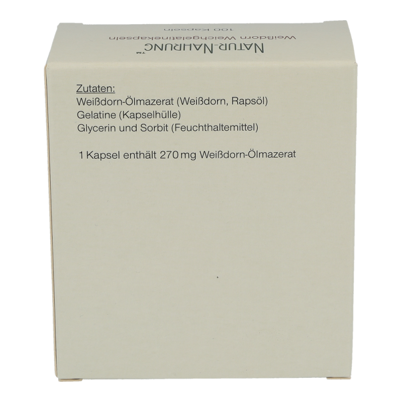 Weißdorn Weichgel Kapseln 100 Stk.