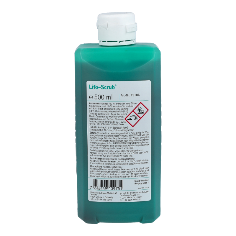Lifo-scrub Wasch Hand Desinfektion 500 ml