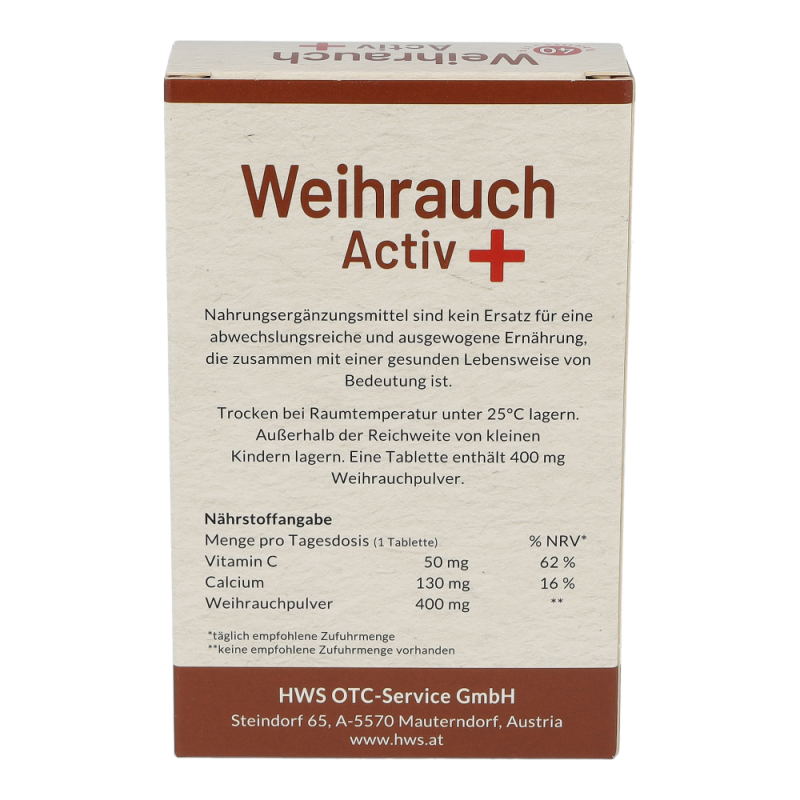 Weihrauch activ Tabletten
