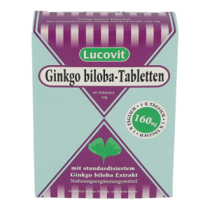 Lucovit Ginkgo Biloba 160 mg Tabletten 60 Stk.