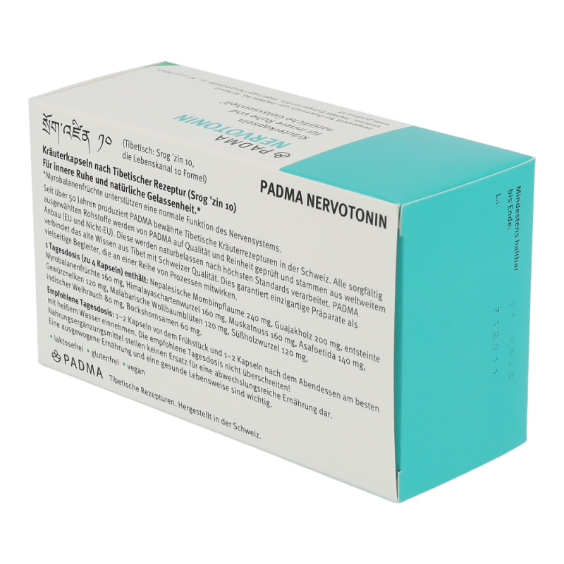 Padma NERVOTONIN innere Ruhe Kapseln – 80 Stk
