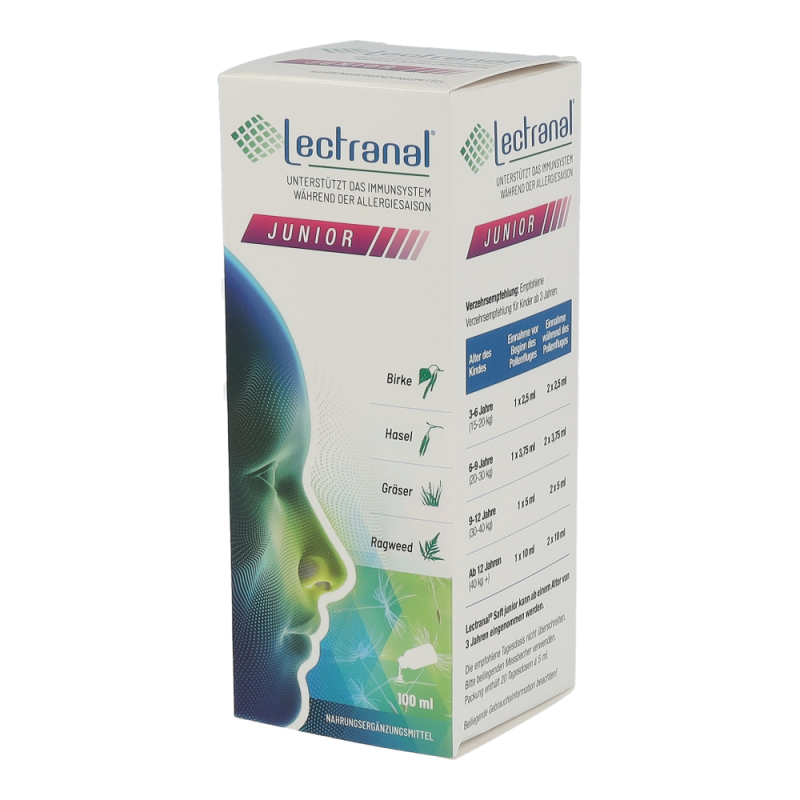 Lectranal ALLERGIESAFT JUNIOR – rein pflanzlich – 100ml