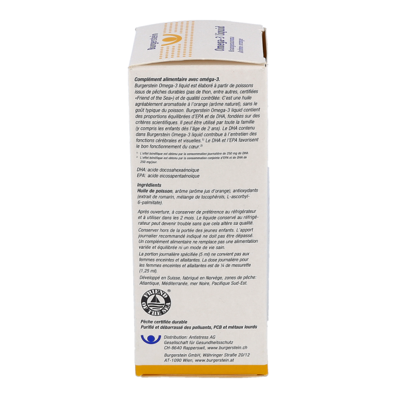 Burgerstein Omega 3 liquid 150 ml