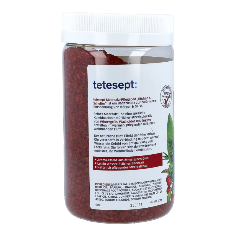 Tetesept Meeressalz Rücken & Schulter 750 g
