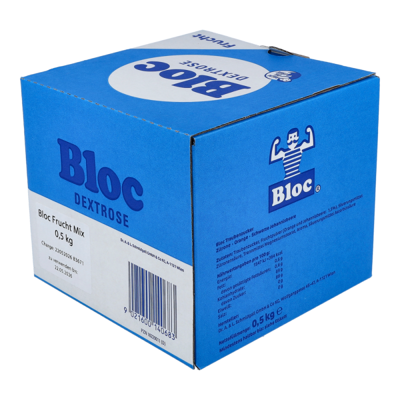 Bloc Traubenzucker Fruchtmischung 500 g