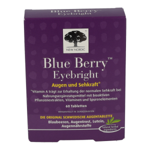 Blue Berry Eyebright Tabletten New Nordic 60 Stk.