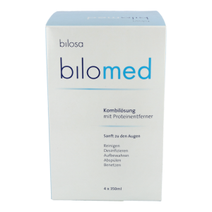 Bilomed Augenreiniger 350 ml plus Behälter 4 Stk.