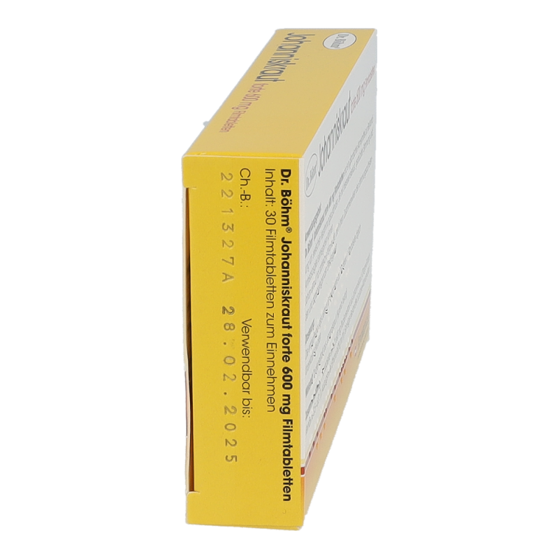 Dr. Böhm JOHANNISKRAUT FORTE 600mg Filmtabletten - 30 Stück