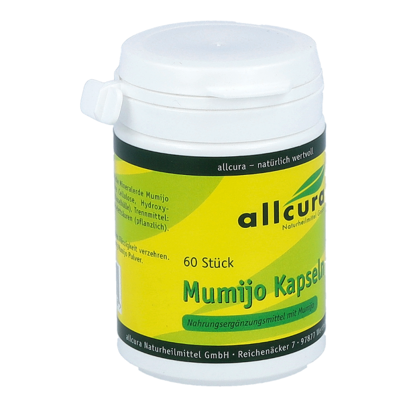 Allcura Mumijo 150 mg Kapseln 60 Stk.