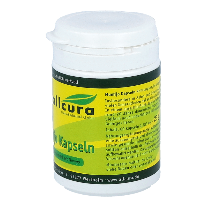 Allcura Mumijo 150 mg Kapseln 60 Stk.