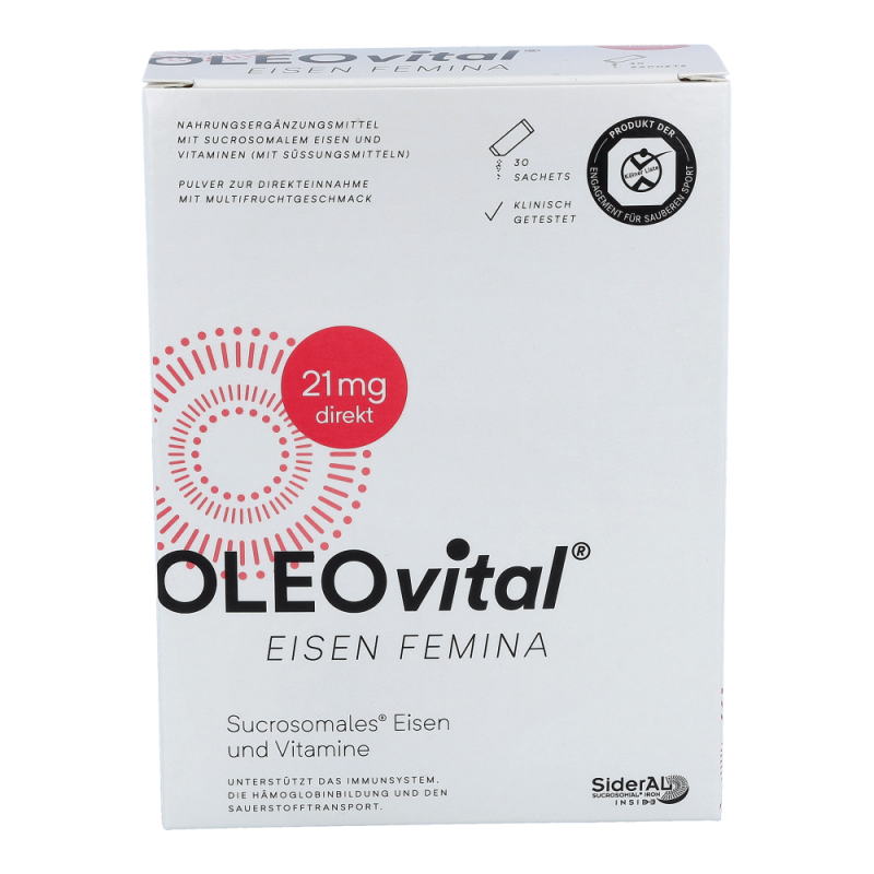 Oleovital Eisen Sachets 30 Stk. Femina