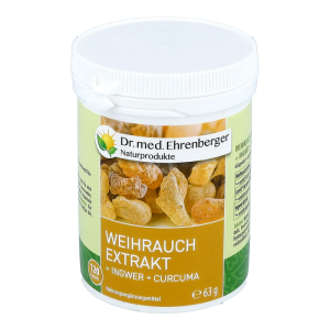Dr. Ehrenberger Weihrauch Extrakt Kapseln (+Ingwer +Curcuma) 120 Stk.