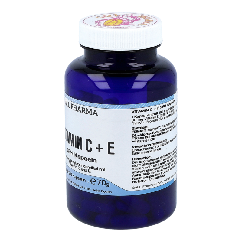 Gall Pharma Vitamin C plus E Kapseln 120 Stk.