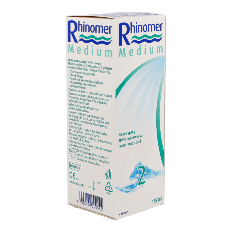 Rhinomer Medium Spüllösung 135 ml