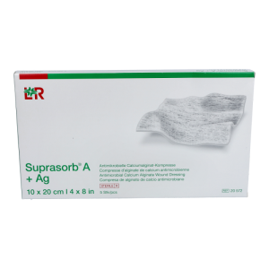 Suprasorb A+AG Alginatverband 5 Stk. 10 x 20 cm