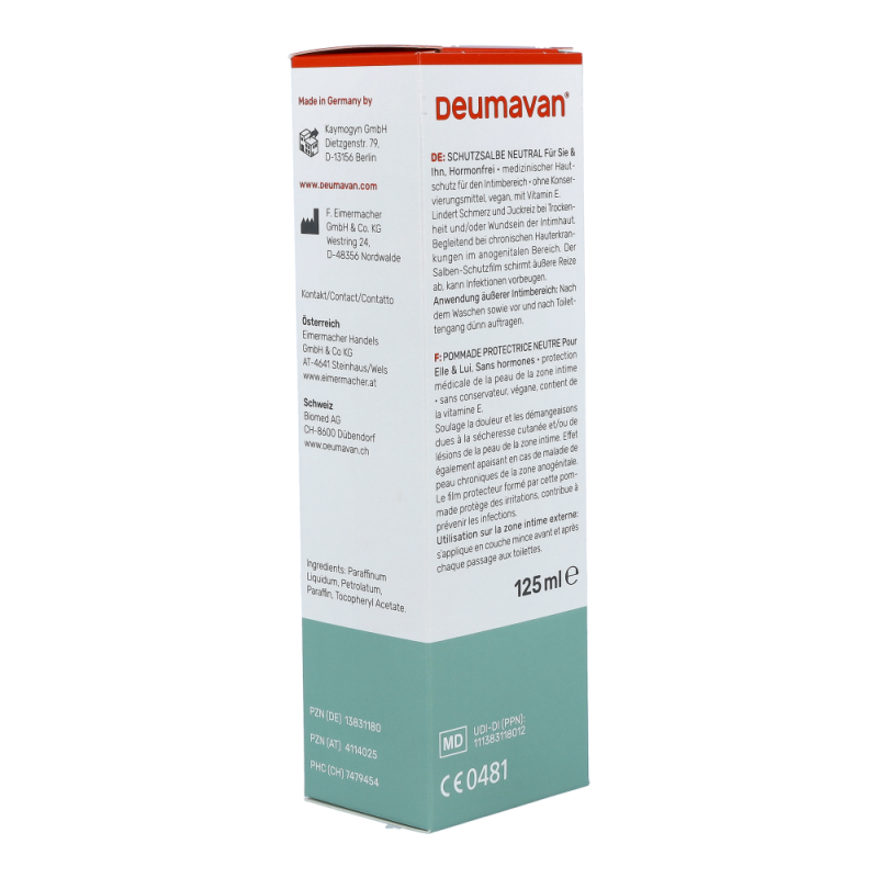 Deumavan Salbe Intimpflege Natur Tube