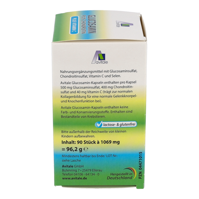 Avitale Glucosamine + Chondroitin 500 mg Kapseln 90 Stk.