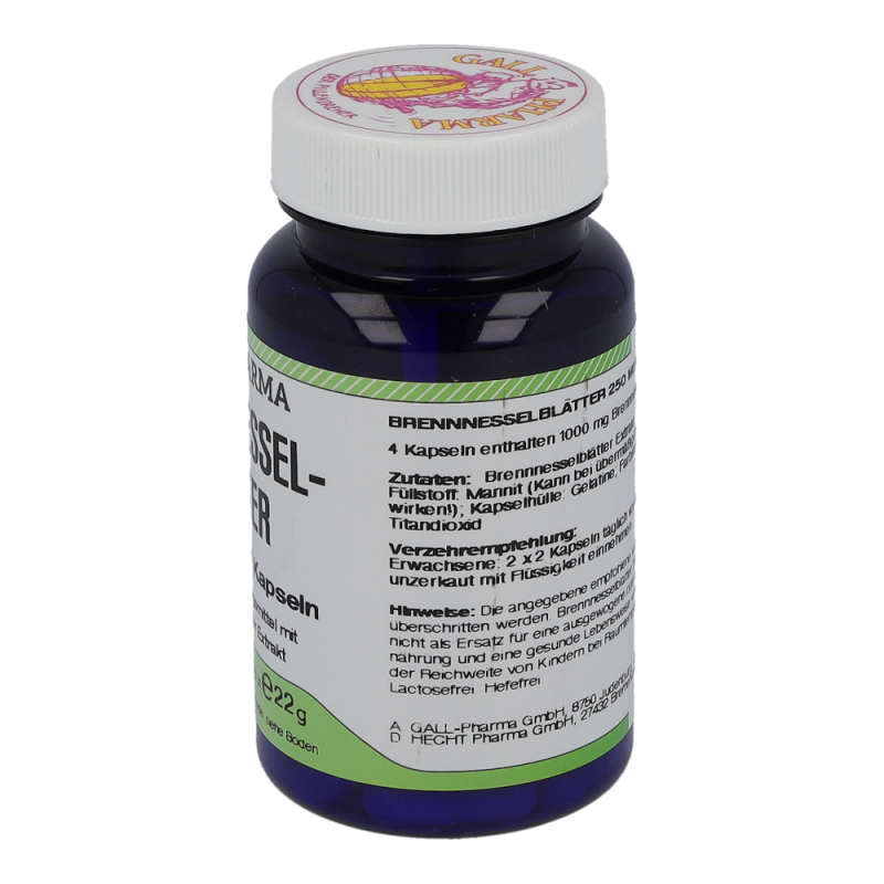 Brennesselblätter 250mg Kapseln
